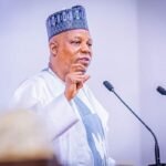 Vice President Kashim Shettima speaking at the Invest Lagos 3.0 Summit in Lagos addressing Nigeria’s economic reform agenda.