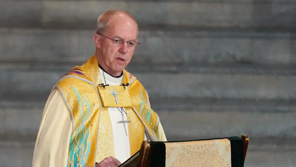 Justin Welby, Archbishop of Canterbury resigns