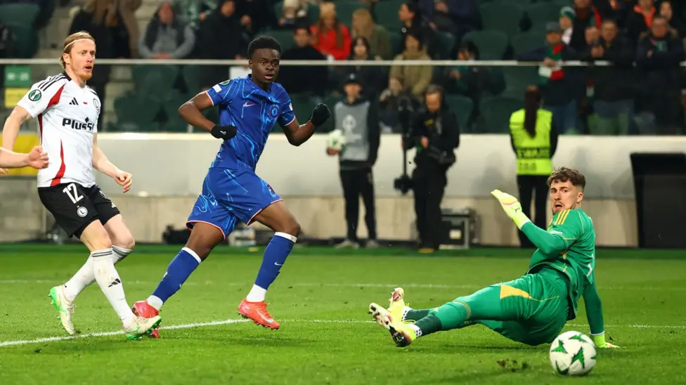 Chelsea brush Legia aside in Conference League quarter-final, gong-news.com