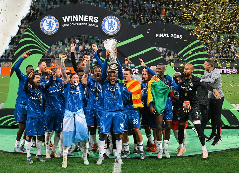 Chelsea FC are champions of the 2024/25 UEFA Conference League, gong-news.com