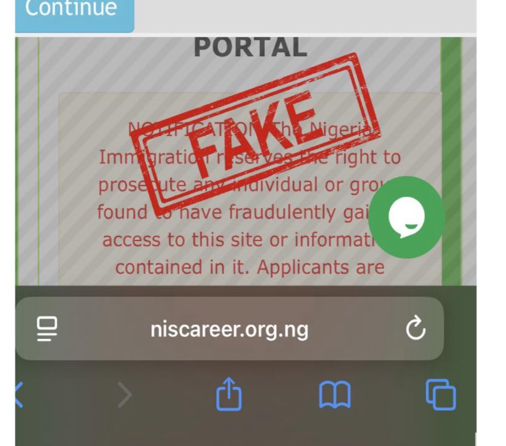 Fake Recruitment Alert: CDCFIB warns public against scam website ahead of official job Portal launch