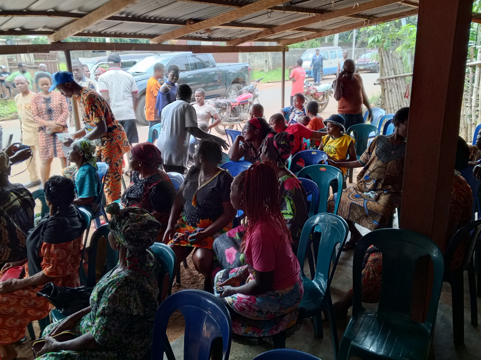 Anambra decides: Large voter turnout at Peter Obi’s polling unit in Agulu 