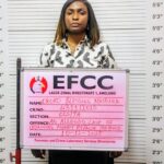 Blessing CEO appearing in court during EFCC fraud arraignment in Lagos.