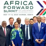 President Bola Tinubu speaking at the Africa Forward Summit in Nairobi on Nigeria-France trade and investment relations.