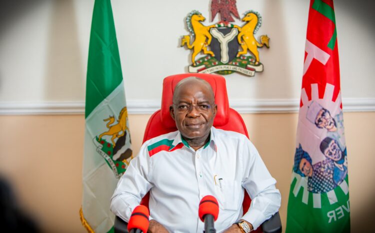 Alex Otti Labour Party nomination fee waiver announcement with 2026 primary timetable details