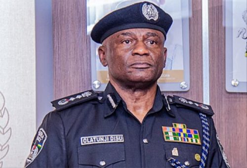 Inspector-General of Police Olatunji Disu at a strategic meeting on police colleges accreditation in Abuja