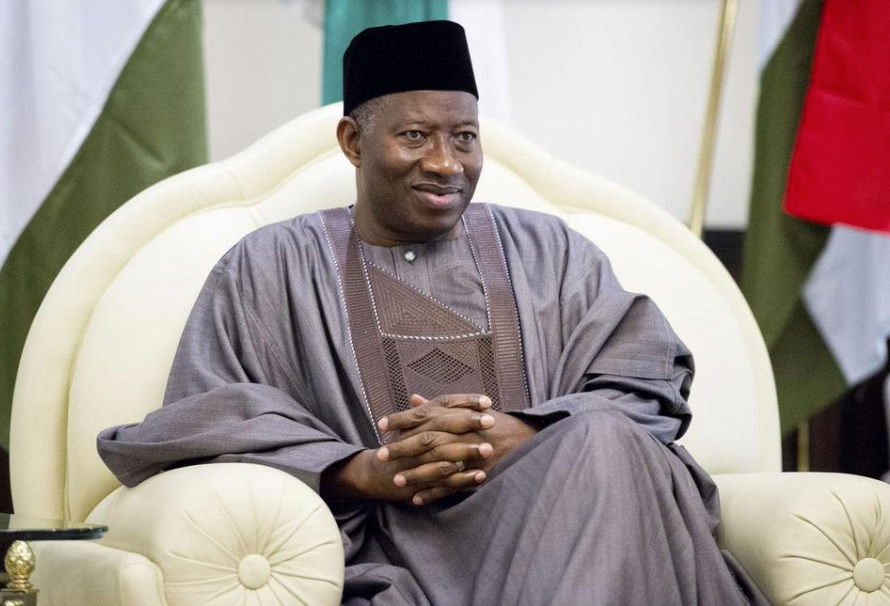 Former Nigerian president Goodluck Jonathan during a public appearance amid renewed speculation over a possible 2027 presidential comeback.