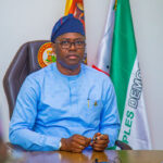 Governor Seyi Makinde signs an executive order regulating vigilante and local security groups during a security briefing in Ibadan.