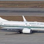 Nigeria’s presidential aircraft on airport tarmac amid report of ₦4.24bn operational spending in six months.