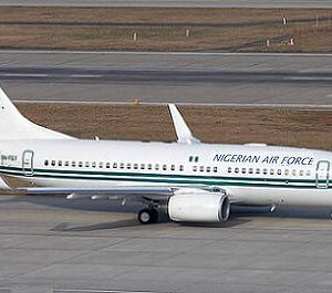 Nigeria’s presidential aircraft on airport tarmac amid report of ₦4.24bn operational spending in six months.