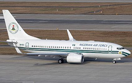 Nigeria’s presidential aircraft on airport tarmac amid report of ₦4.24bn operational spending in six months.