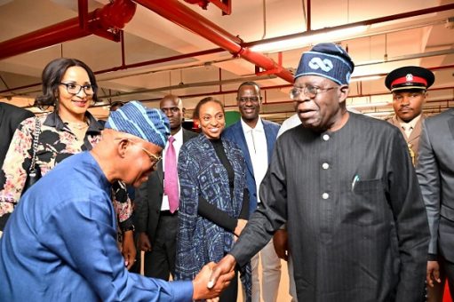 President Bola Tinubu arriving in Nairobi, Kenya, for the Africa-France Summit on economic cooperation and investment.
