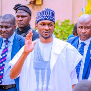 Yusuf Buhari after emerging winner of APC House of Representatives primary in Katsina State.