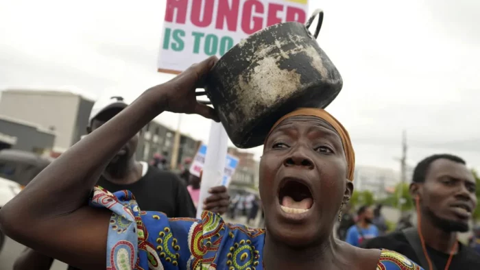 Illustrative image showing hunger and food insecurity in Nigeria as the UN warns 35 million people may face acute hunger in 2026.