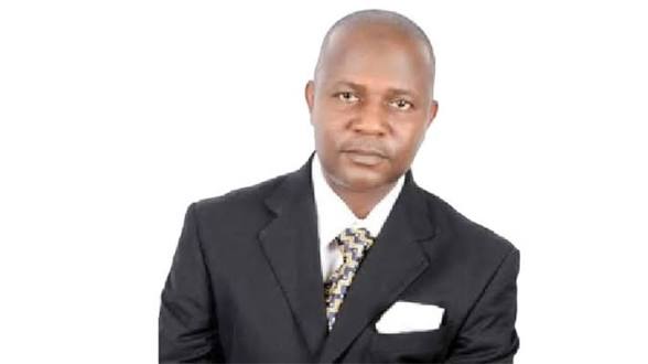 Kennedy Peretie addressing delegates after emerging NDC chairman in Ondo State congress