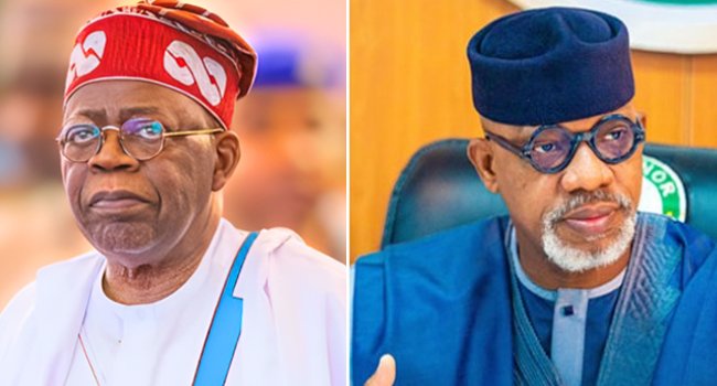 Governor Dapo Abiodun speaking at the 2026 Ojude Oba Festival, assuring Nigerians that President Bola Tinubu is working to secure the release of abducted schoolchildren in Oyo State.