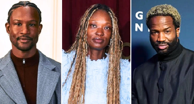 British - Nigerians Akinola Davies Jr, Ṣọpẹ́ Dìrísù and PC Williams after being invited to join the Academy of Motion Picture Arts and Sciences Class of 2026.