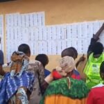 INEC officials distribute election materials ahead of the 2026 Ekiti State governorship election.