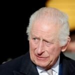 Britain's King Charles III during a public engagement.