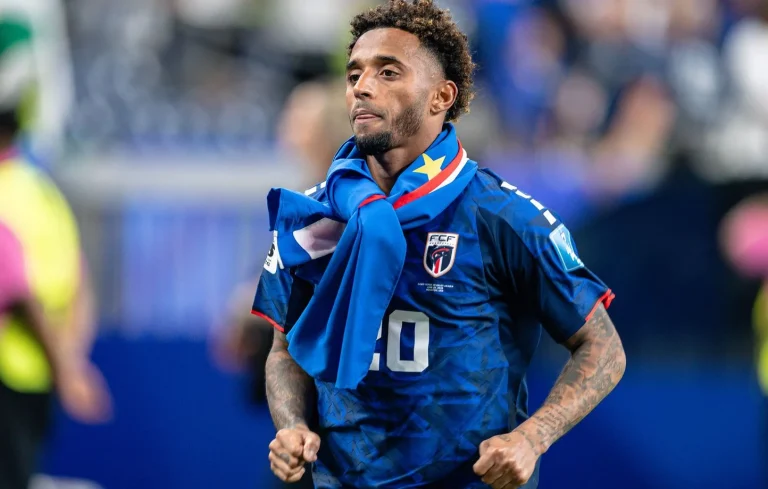 Cape Verde captain Ryan Mendes during the 2026 FIFA World Cup as he faces a rape allegation under investigation by New Zealand police.