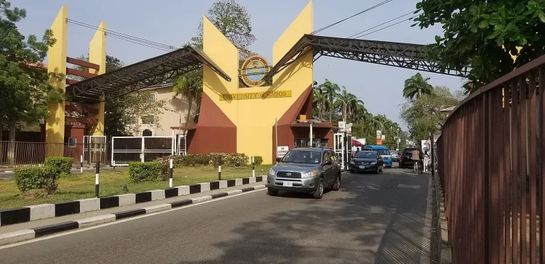 Students’ hostel buildings at the University of Lagos as authorities investigate possible water contamination following illness reports among residents.