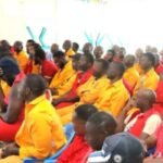 Group of Nigerian prisoners inside Aba Samuel Prison in Ethiopia during a government visit linked to a transfer agreement.