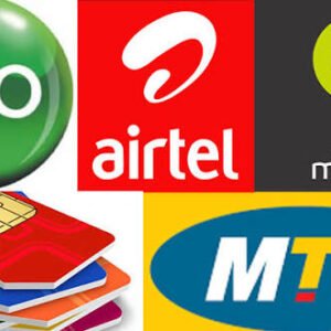Mobile phone users accessing airtime credit services as digital lending transactions grow across Nigeria and Africa in 2025.
