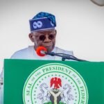 President Bola Ahmed Tinubu delivering the 2026 Democracy Day address, speaking on national reforms, security efforts, and democratic unity in Nigeria.