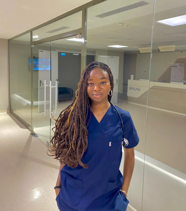 Nnani Adaobi Marian, the 23-year-old Nigerian final-year medical student who died after sustaining injuries in a Russian airstrike in Kharkiv, Ukraine.