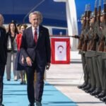 NATO Secretary General Mark Rutte arrives at the NATO summit in Ankara as allies announce major defence contracts worth billions of dollars.