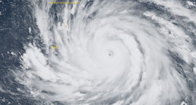 Super Typhoon Bavi brings destructive winds and heavy rain to Guam and the Northern Mariana Islands, causing flooding and widespread damage.