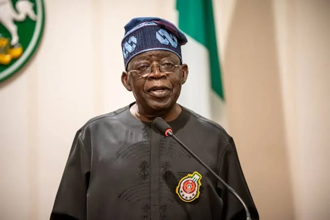 President Bola Tinubu meets rescued Oriire schoolchildren and teachers at the Presidential Villa after their release from captivity.