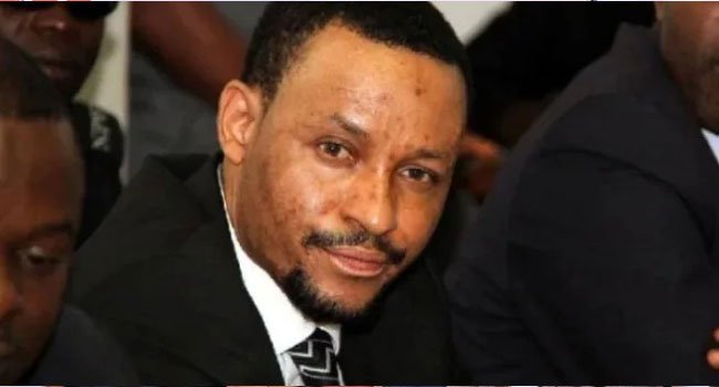 Former Code of Conduct Tribunal Chairman Danladi Umar appearing in court before being remanded at Kuje Correctional Centre over EFCC charges.