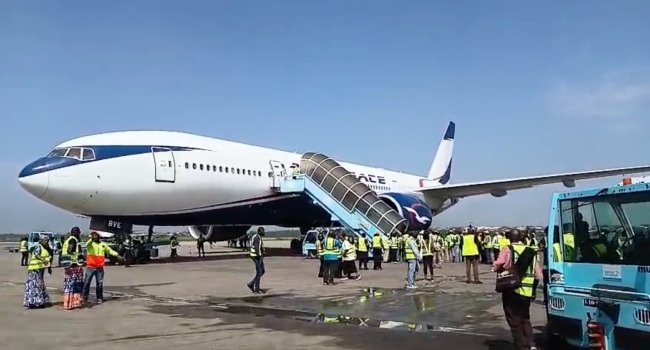 Air Peace aircraft set to bring 315 evacuated Nigerians from South Africa to Lagos as the Federal Government completes its repatriation exercise.