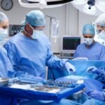 Doctor in hospital representing Turkey's crackdown on Caesarean section deliveries.