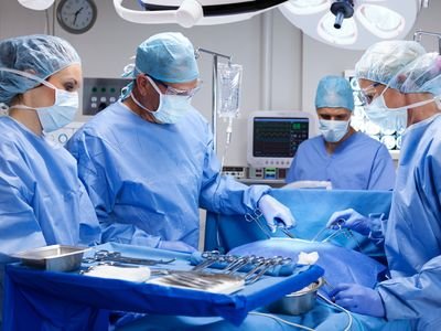 Doctor in hospital representing Turkey's crackdown on Caesarean section deliveries.