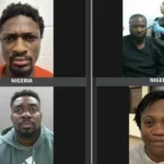 US Department of Homeland Security publishes names and photographs of 124 Nigerians identified for deportation under immigration enforcement programme.