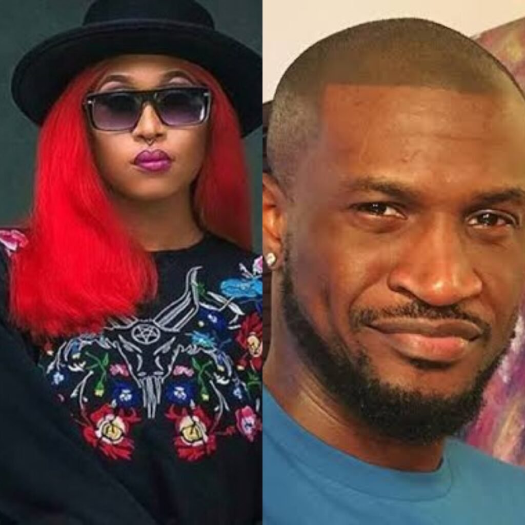 Singer Cynthia Morgan shares a message of support for Peter Okoye during the ongoing P-Square family dispute.