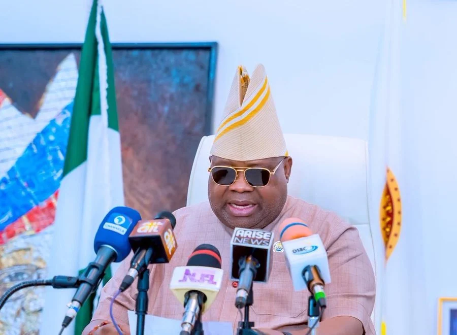 Osun State Governor Ademola Adeleke as legal experts and the NBA challenge the EFCC's freezing of the state's statutory allocation account ahead of the governorship election.