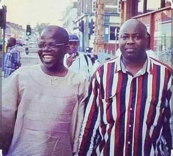 Reno Omokri shares a 1996 photo purportedly showing Bola Tinubu and Dele Momodu in London