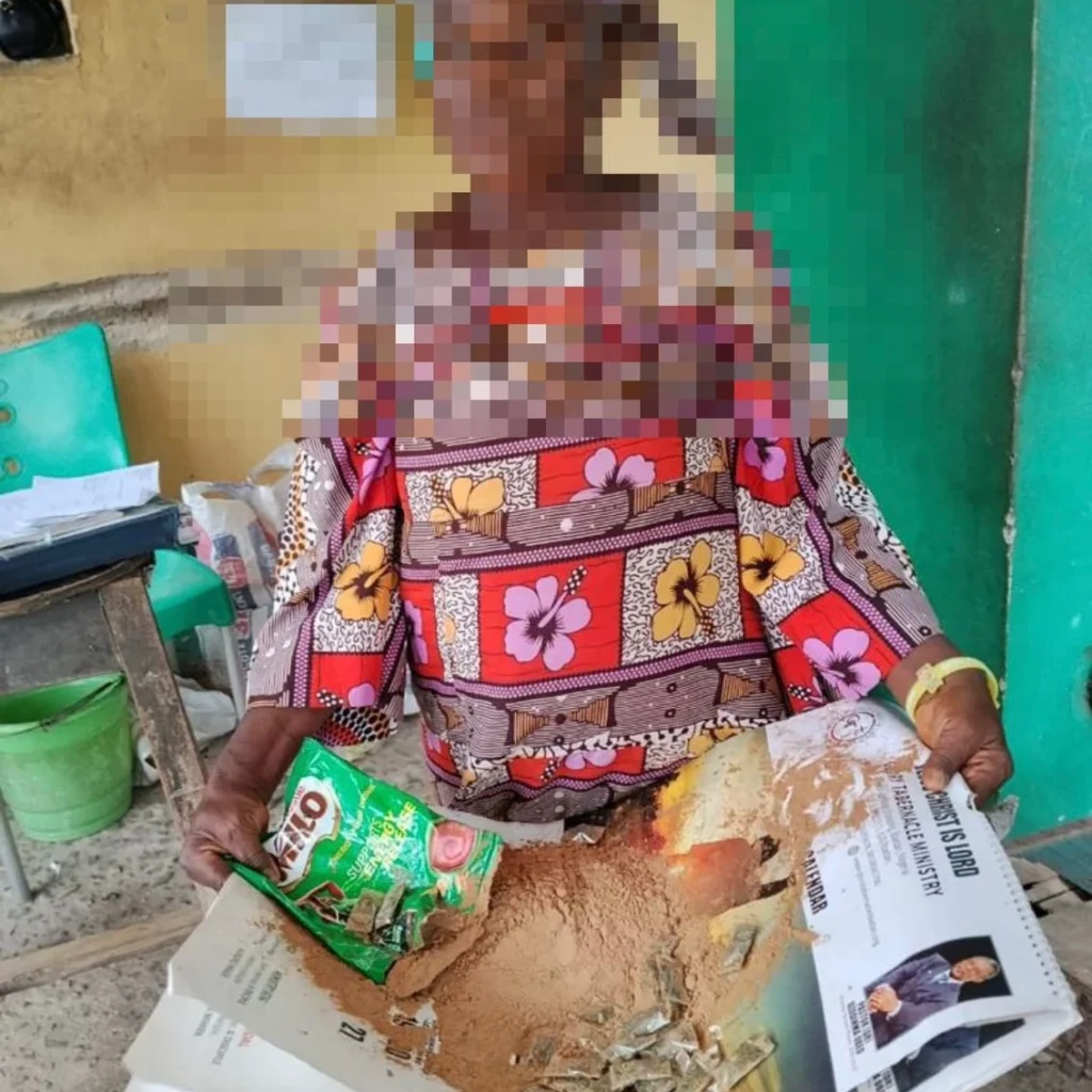 Mrs Iyabo Sowunmi, woman arrested for allegedly attempting to smuggle suspected Colos into an Ogun prison for her son on death row.