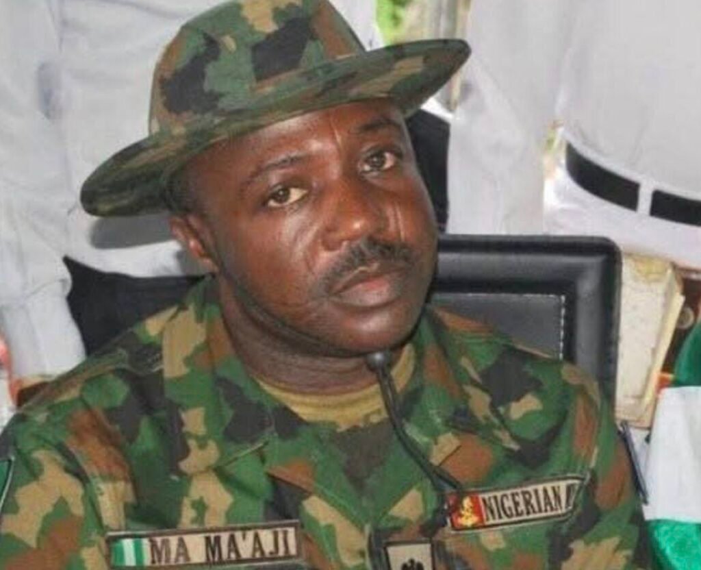Colonel Mohammed Ma’aji, accused of leading an alleged coup plot against President Bola Tinubu