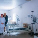 Governor Hope Uzodimma inspecting facilities at the Imo Specialist Hospital in Owerri