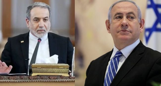 Iranian Foreign Minister Abbas Araghchi accuses Israeli Prime Minister Benjamin Netanyahu of tricking the US into war with Iran