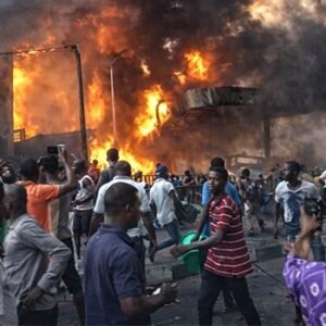 Oranyan Market fire, Ibadan fire outbreak, Oyo State fire, market fire Nigeria, shops destroyed in Ibadan, Channels Television news