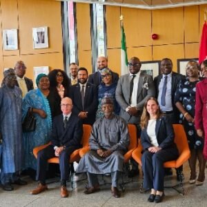 Officials from Nigeria and Canada sign an expanded air transport agreement in Abuja to pave the way for direct scheduled flights between both countries.