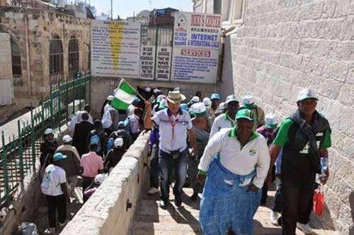 NCPC lifts ban on Christian pilgrimage to Israel during a visit to the Wailing Wall in Jerusalem.