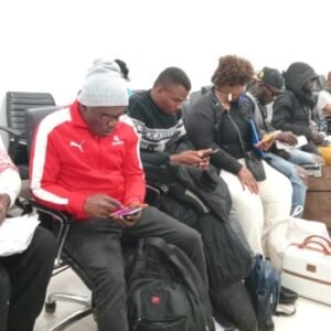 83 Nigerian returnees from South Africa arrive at Murtala Muhammed International Airport in Lagos