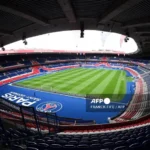 Parc des Princes stadium in Paris, where PSG’s Ligue 1 opener against Rennes was moved due to poor pitch condition.