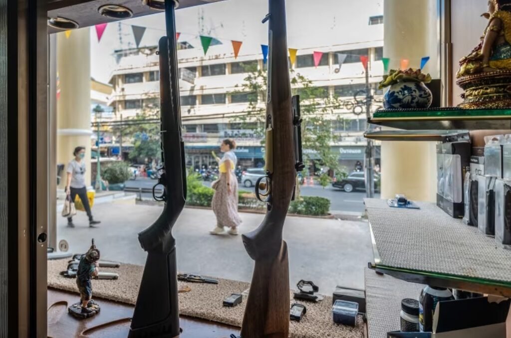 Thai authorities tighten gun controls following a deadly school shooting that killed eight people.